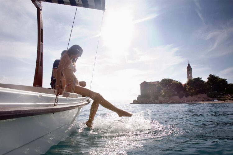 Sailing coast of Croatia