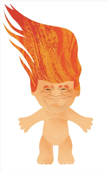 Donald Trump Troll Doll