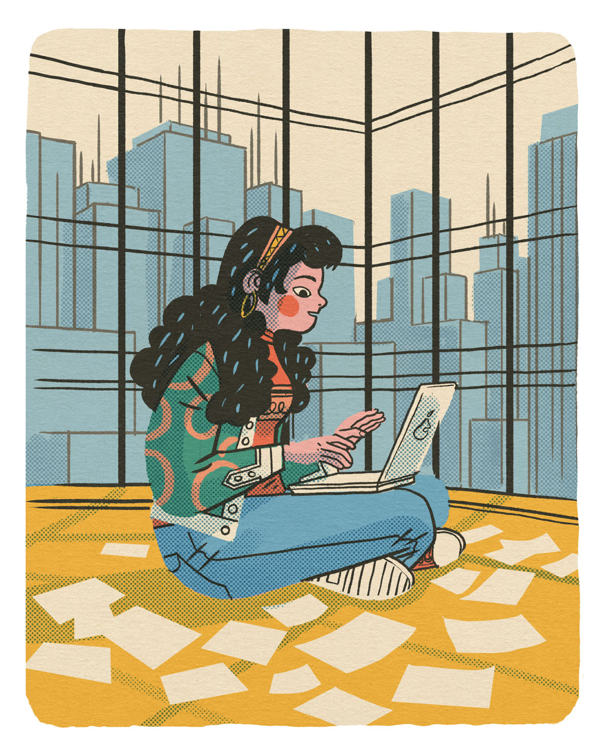 Emanuel-Wiemans-Folio-Art-Illustration-Yearbook-Machine-Getting-Started