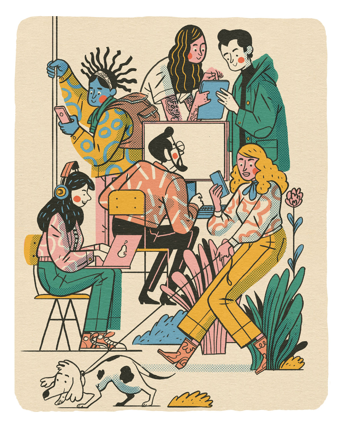 Emanuel-Wiemans-Folio-Art-Illustration-Yearbook-Machine-collect-and-Create